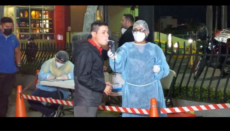 Controles antidoping detectan a conductores bajos los efectos del Alcohol