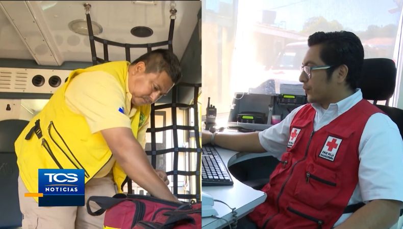 Los socorristas pasan lejos de sus familias en estas festividades