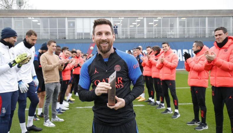 Messi fue escogido como mejor jugador del 2022