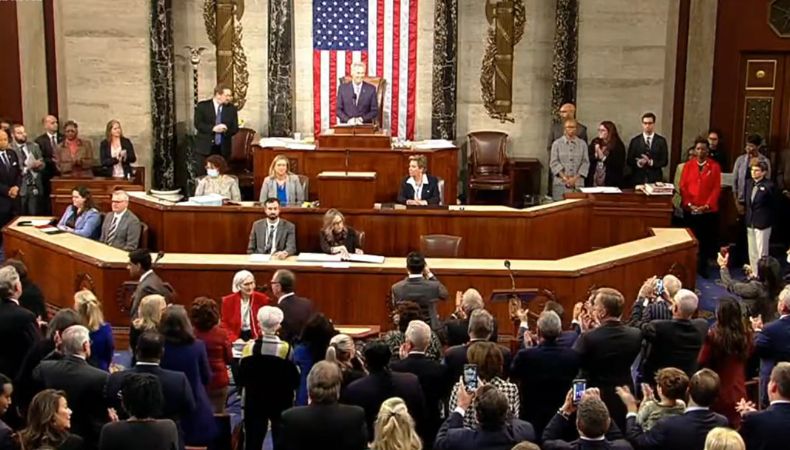 Kevin McCarthy es elegido presidente de la Cámara Baja de Estados Unidos