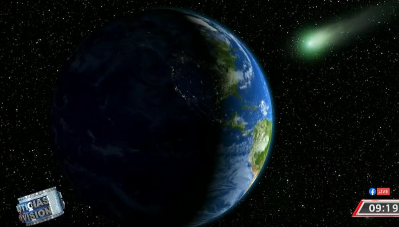Un cometa se acerca a la tierra ¿Será una señal del fin de los tiempos