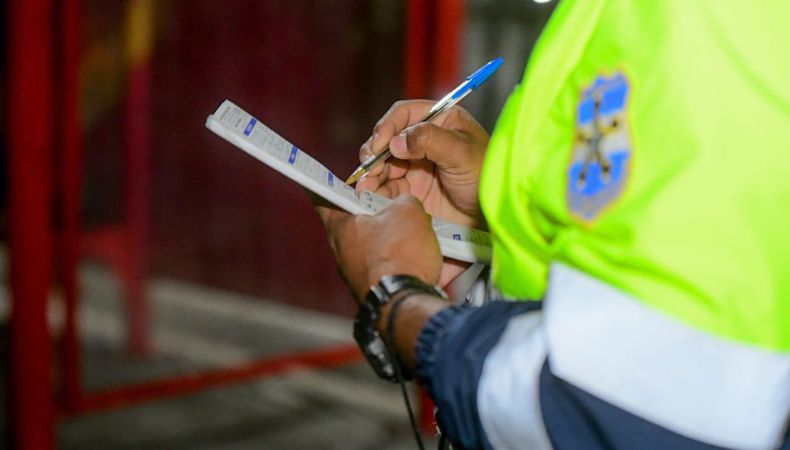 PNC arrestó a persona que intentó huir del control antidoping