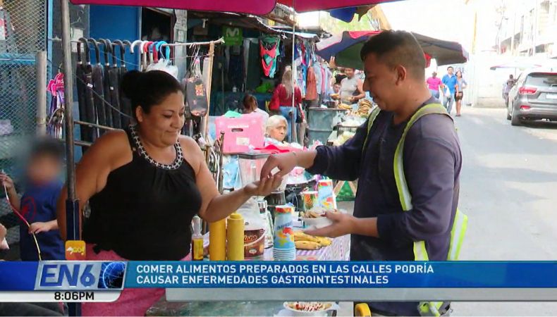 Venta de comida en la calle