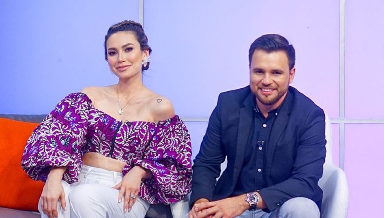 ¡Challenge! Andrea Mariona y Mario Sibrián al ritmo de Shakira