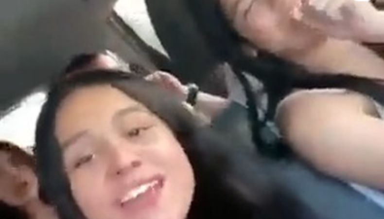 ¡Tremendo susto! 5 jóvenes sufren accidente automovilístico por grabar TikTok