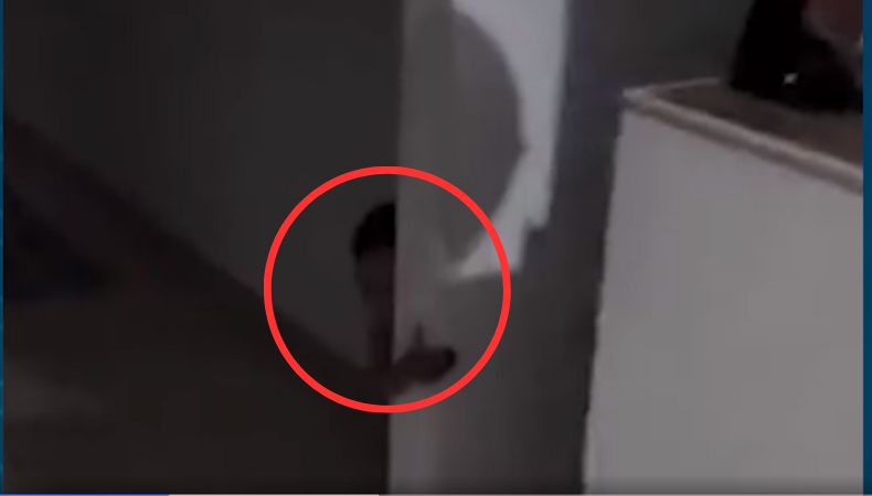 Escalofriante video de supuesto niño fantasma incendia las redes