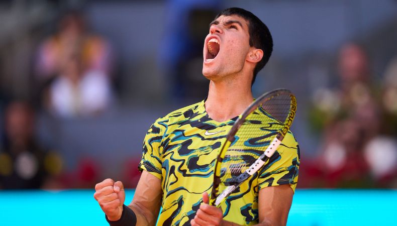 Exhibición de Alcaraz para entrar a las semis del Madrid Open