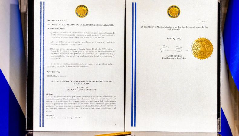 Oficial: Bukele exonera de impuestos a inversiones tecnológicas