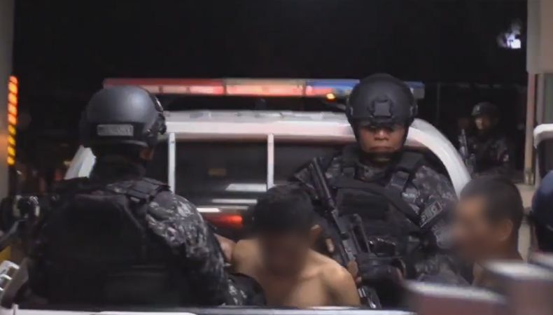 Capturan al presunto pandillero, el Gallo negro en Guatemala