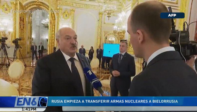 Rusia transfiere armas nucleares a Bielorrusia