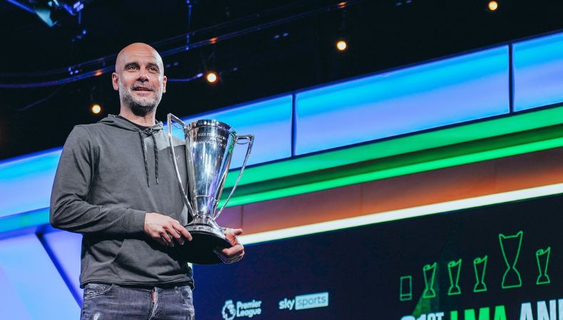 Pep Guardiola fue elegido Técnico de la temporada