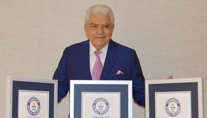 Don Francisco es reconocido con 2 títulos de récord de Guinness World Records