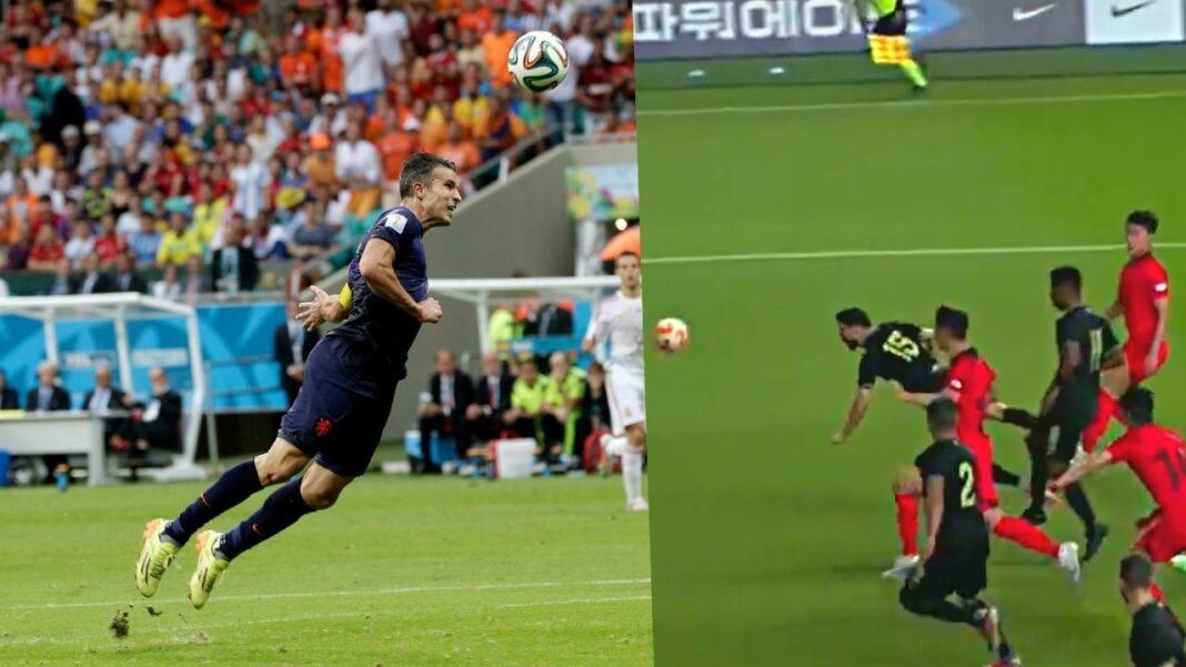 Roldán a lo Van Persie ante Corea