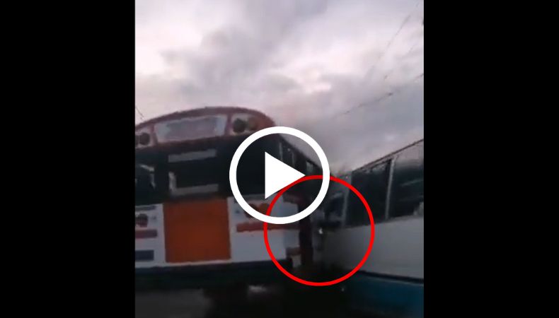 Conductor de autobús detenido