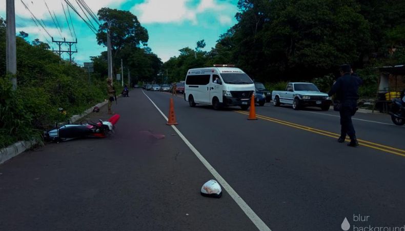 Accidente en San Miguel
