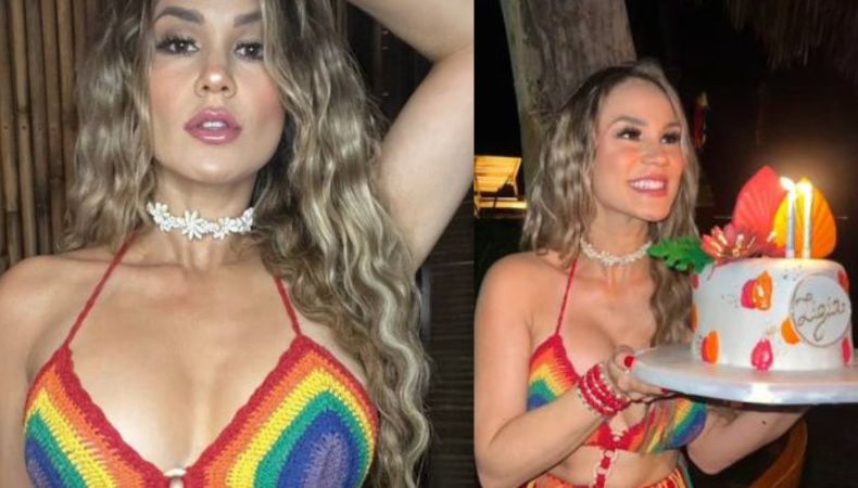 ¡Ligia Roca, más espectacular que nunca, en su cumpleaños!