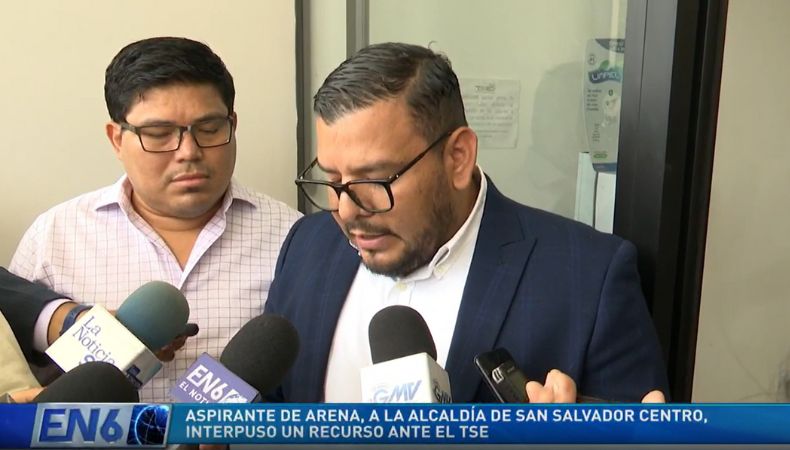 Concejal de Alcaldía de San Salvador pide suspender internas de ARENA
