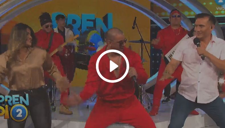 ¡Víctor Emmanuelle, Katherinne y Mafer al ritmo del baile de la cuma!