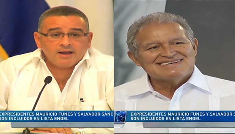 EE.UU. incluye a Mauricio Funes y a Sánchez Cerén en la lista Engel
