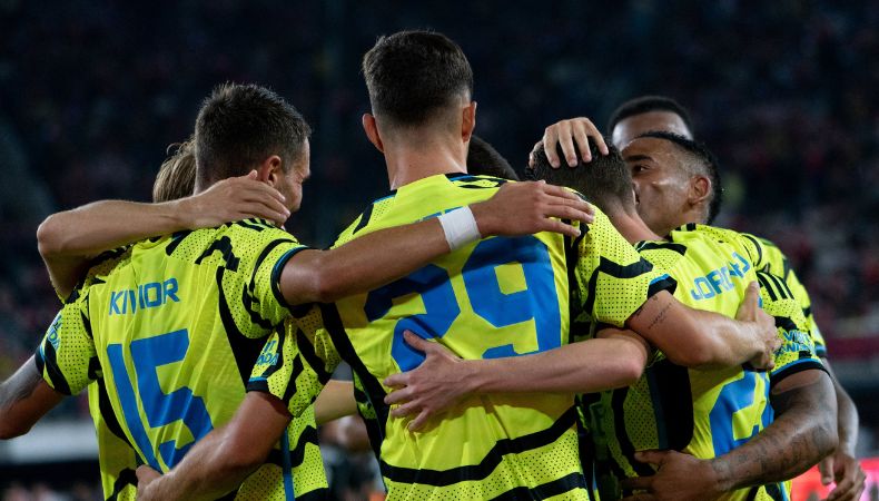 Mira este señor golazo de Gabriel Jesús con el Arsenal en Estados Unidos