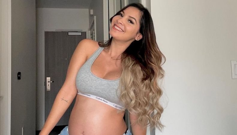 ¡Así disfruta Liz Pleitez sus últimas semanas de embarazo!