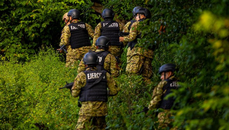 Bukele implementa cerco de seguridad en Cabañas