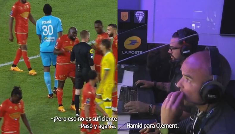 El diálogo entre futbolistas, árbitro y VAR quedó al descubierto en Francia