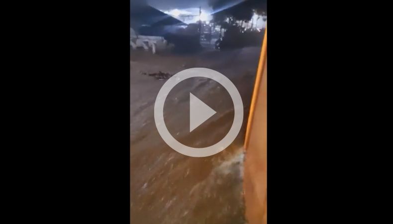 Lluvias en Usulután