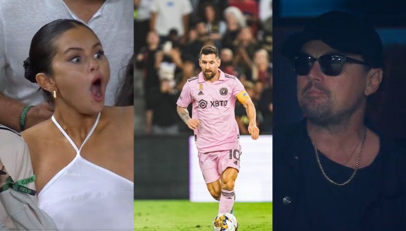 Los famosos que asistieron al partido de Messi en Los Ángeles