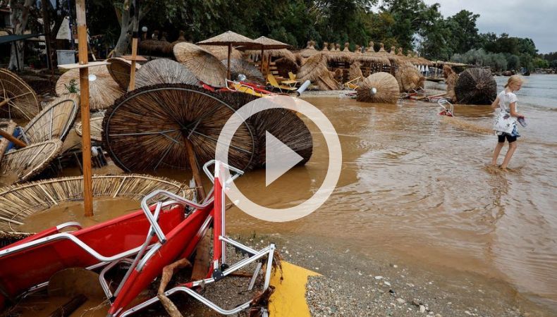 Tormentas en Grecia y Turquía contabilizan al menos 14 decesos