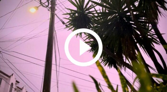 Relámpagos en San Salvador