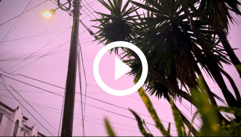 Relámpagos en San Salvador