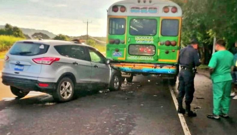 Ahora Varias personas resultaron lesionadas en un accidente