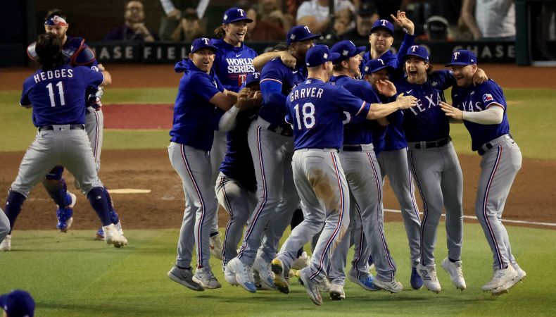Los Rangers de Texas son los nuevos campeones de la Serie Mundial