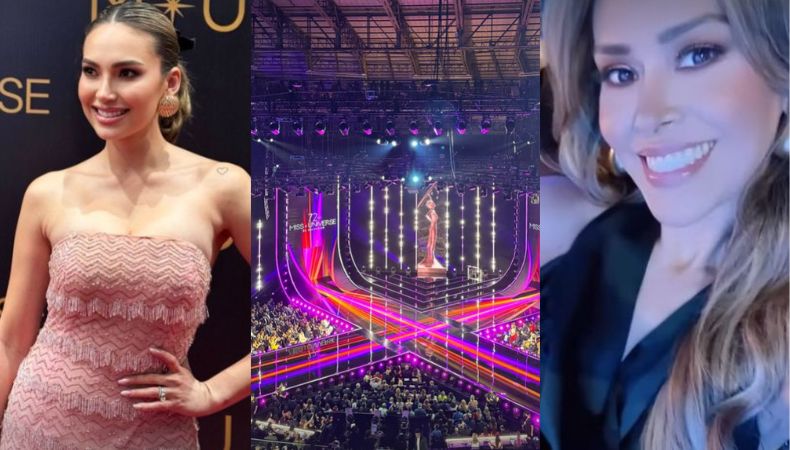 Luciana Sandoval y Andrea Mariona disfrutaron de la “Preliminar de Miss Universo 2023”