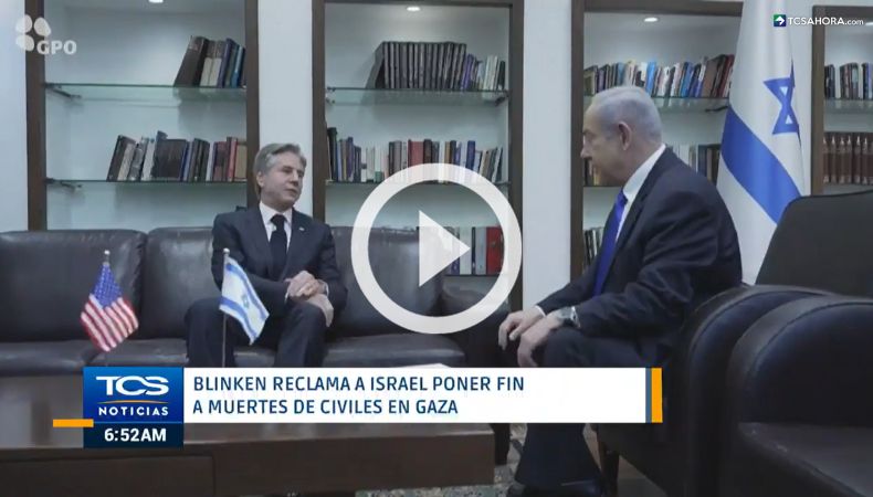 Blinken insta a Israel a evitar más daños en civiles en Gaza