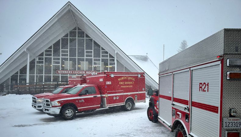 Avalancha en un hotel de California
