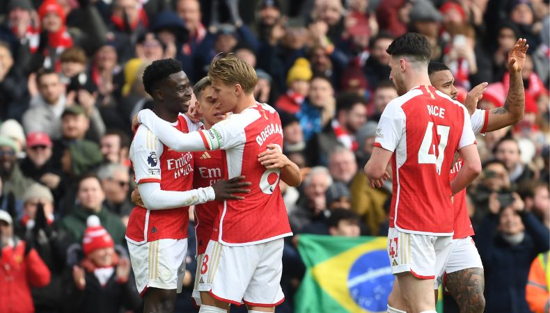 El Arsenal se quedó con un enorme triunfo en la Premier