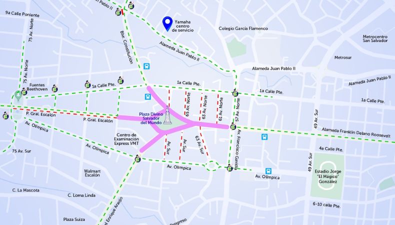 Paso restringido Salvador del Mundo