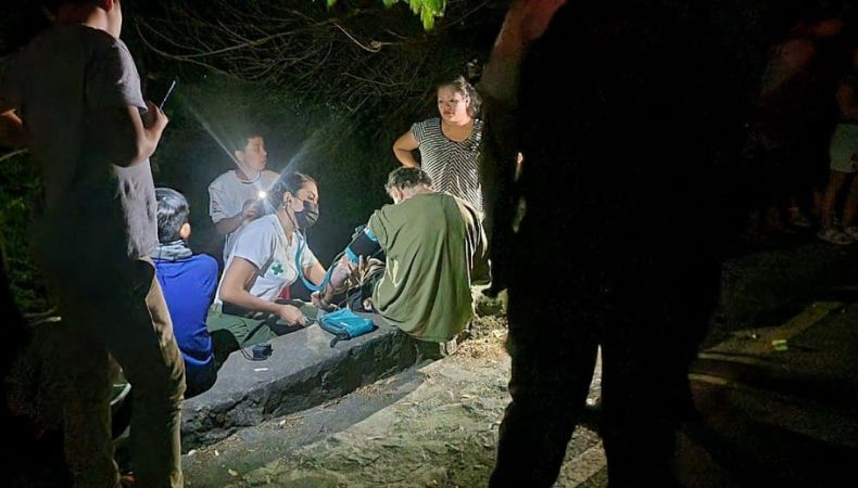 Incendio en una vivienda dejo una persona lesionada