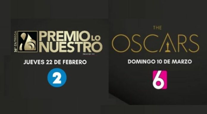 Temporada de premios canal 2 y 6
