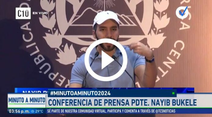 Nayib Bukele “Salgamos a votar”