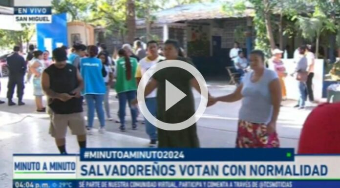 Participación a pocos minutos del cierre de urnas