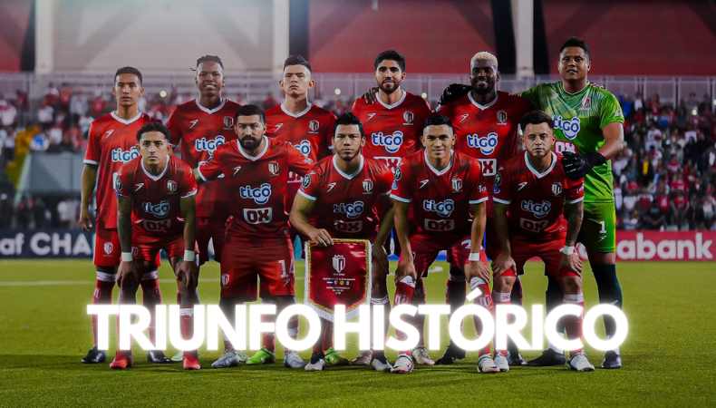 Real Estelí derrotando al América.