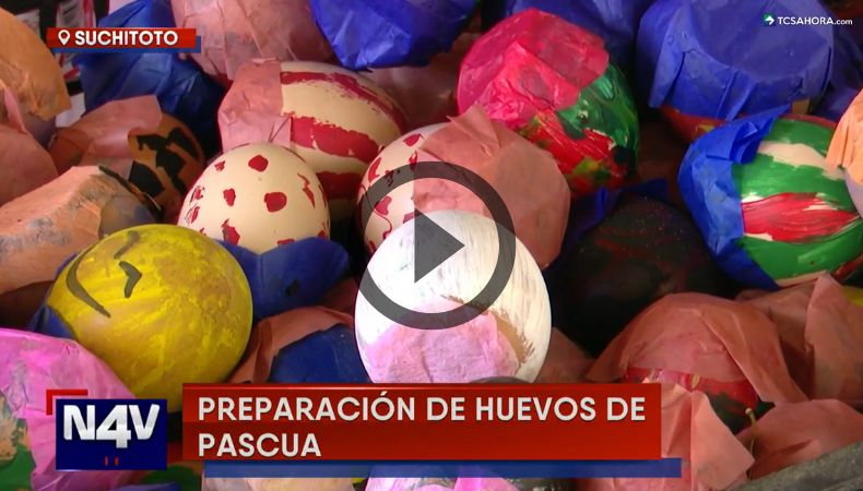 Conoce cómo se elaboran los tradicionales huevos de Pascua.