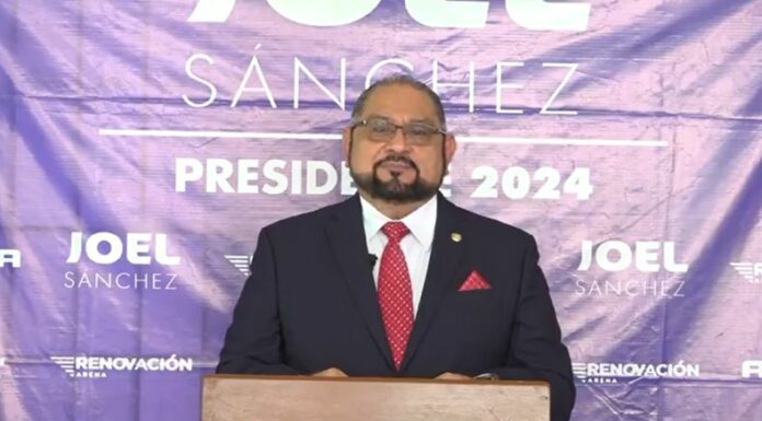 Candidato presidencial de ARENA acepta derrota