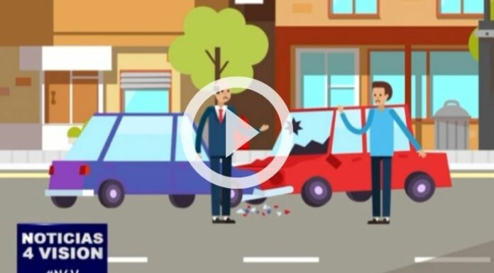 Qué hacer en caso de accidente de tráfico leve