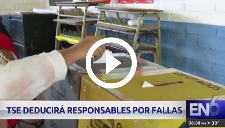 TSE deducira responsables por fallas en elecciones 2024