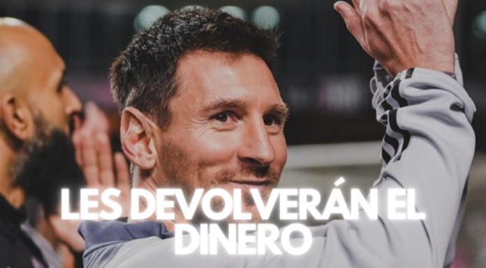 Messi jugando en Hong Kong.