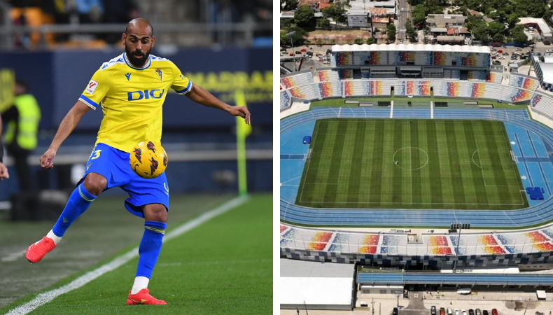 Estadio Mágico González y Cádiz de La Liga.